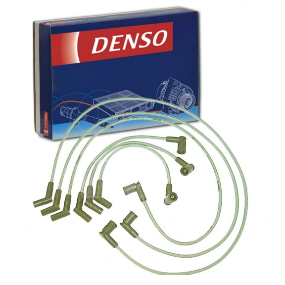 DENSO Spark Plug Wire Set compatible with Ford Mustang 3.8L V6 2001-2004