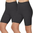 thumbnail image 1 of Chbgutlmr 2pc Athletic Shorts for Women Workout Slim Elastic High Waisted Solid Color Running Shorts Sport, 1 of 9