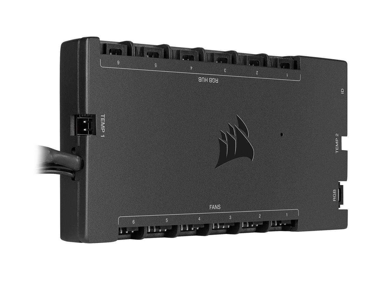 CORSAIR iCUE COMMANDER CORE XT Smart RGB Lighting and Fan Speed Controller - image 3 of 11