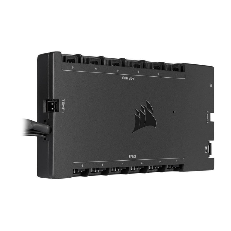 CORSAIR iCUE COMMANDER CORE XT ② CORSAIR iCUE COMMANDER CORE XT Smart RGB Lighting and Fan