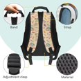 thumbnail image 6 of KUIFORTI Reading Capybara Children's Backpack 17 Inch Lightweight Kids Bookbag with Multiple Pockets for Elementary Primary Middle School Back to School Gifts for Students, 6 of 7