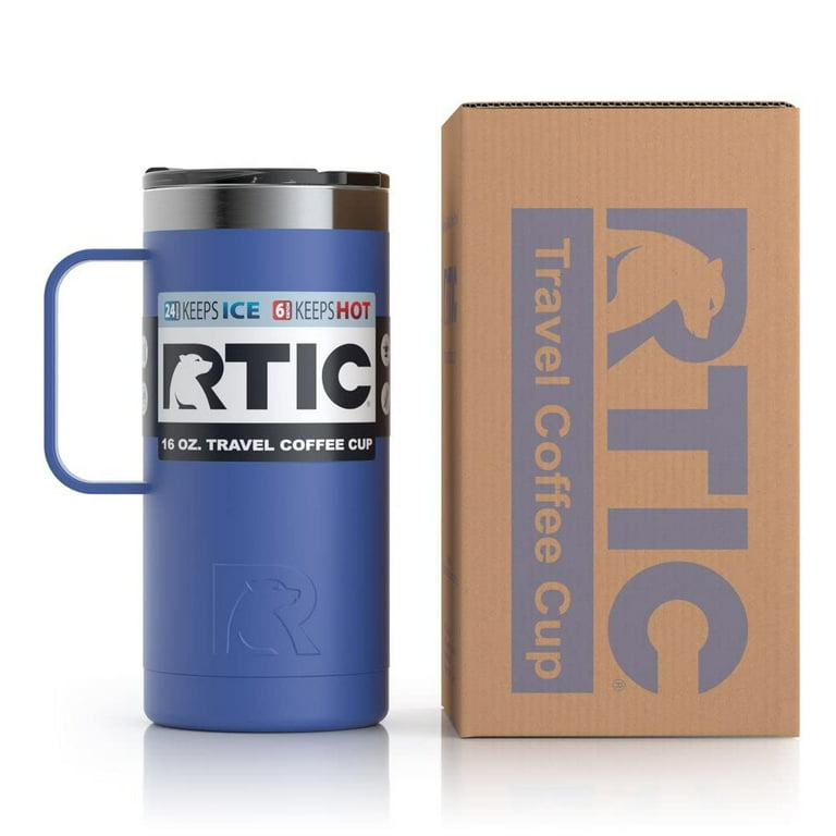 16oz Lid Replacement Twist on for RTIC 16 oz Travel Coffee Cup Tumbler  (Left Handed)