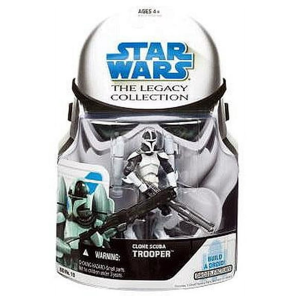 Star Wars Legacy Collection 2008 Droid Factory Clone SCUBA Trooper Action Figure