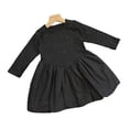 thumbnail image 3 of Esaierr Little Girls Black Dress Sequins Cotton Jacket Long Sleeve Winter Coat Outerwear for Baby Kids 2-14 Years, 3 of 9