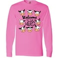 thumbnail image 3 of Inktastic Welcome to the Herd with Cute Black and White Holstein Cows Long Sleeve T-Shirt, 3 of 5