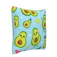 thumbnail image 2 of Bingfone Cartoon Avocado Linen Throw Pillow Covers Cushion Case Pocket Button Vintage Farmhouse Pillowcase for Sofa Couch Bed 20"x20", 2 of 9
