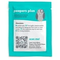Peepers Plus Advanced Eyelid Wipes by Natural Essentials, Eyelash & Eye