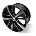 thumbnail image 3 of New OEM Replacement Wheel 18x8 in for 2019-2023 Nissan Maxima Machined Face with Painted Inlay Charcoal 18 inch Aluminum Rim, 3 of 5
