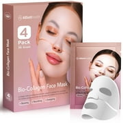 AllSett Health Bio Collagen Overnight Face Mask 36g Mask (4 Pack) | Korean Technology Deep Collagen Face Mask