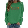 thumbnail image 2 of Jacenvly Sweatshirts For Women Long Sleeve Print Womens Sweatshirts Crewneck Casual Fashion Warmth Comfort Fall Tops For Women, 2 of 4