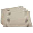 thumbnail image 2 of Saro Lifestyle Striped Linen Placemat (Set of 4), 2 of 3