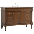 thumbnail image 4 of Elegant Lighting Vf13048-Vw Lexington 48" Free Standing Single Basin Vanity Set - Wood, 4 of 7
