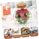 thumbnail image 3 of 8 pcs Candy Garden Jar Round Home Landscape Container Stopper Globe Cork Cm Ecological for Cloche Small Glass Jars Spherical Ball Bottle Micro DIY Moss Micro-landscape, 3 of 5