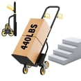 thumbnail image 7 of Yellow 6-Wheel 440LBS Folding Stair Climbing Hand Truck, 7 of 7