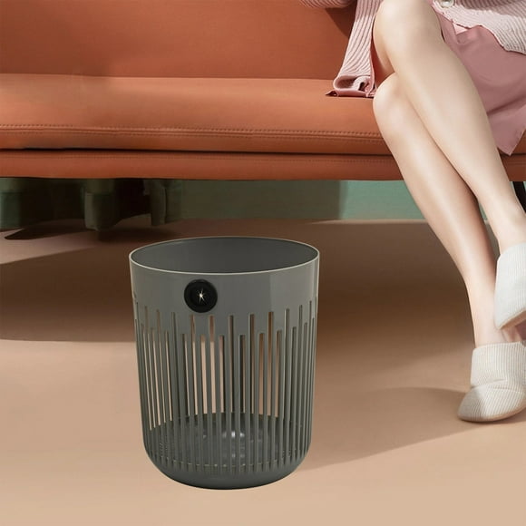 Suncoda Garbage Can, Cleaning Supplies Bathroom Compact Waste Bin Suitable for Bedroom Office Room Can Be Placed Under Desk Cabinet Sink