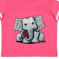 thumbnail image 4 of Inktastic Kiniart Elephant Boys or Girls Toddler T-Shirt, 4 of 5