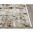 thumbnail image 4 of Abani Azure Collection Brown Beige 8' x 10' Abstract Contemporary Area Rug, 4 of 5