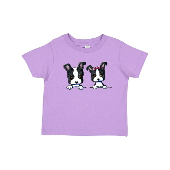 Inktastic Boston Terriers (dark Apparel) Boys or Girls Toddler T-Shirt