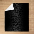 thumbnail image 3 of Leopard Flannel Fleece Blanket Throw Cheetah Print Plush Throw Blanket, for Sofa Couch Black Wild Animal Blanket Room Decor Safari Multi 20 Throw, 3 of 7