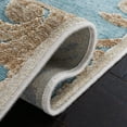 thumbnail image 5 of SAFAVIEH Paradise Alannah Damask Area Rug, Stone/Aqua, 8' x 11'2", 5 of 8