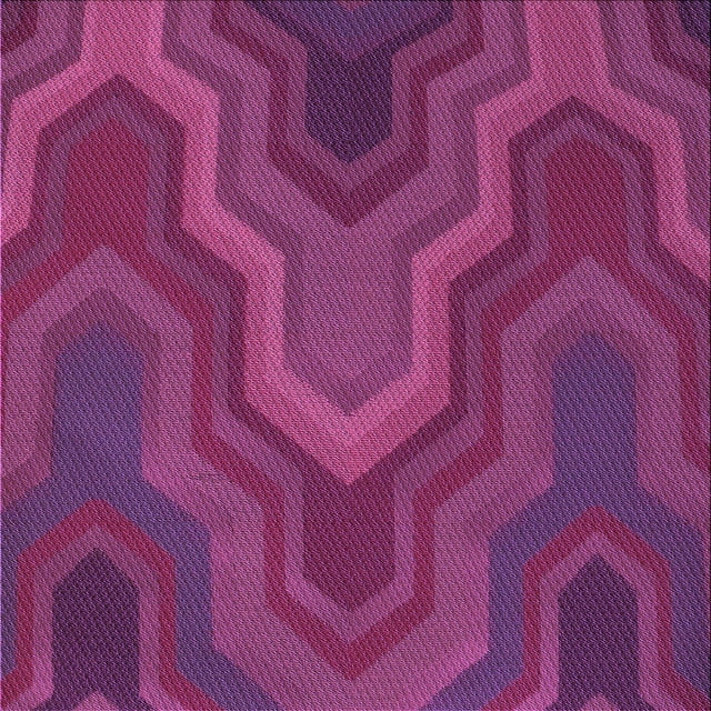 Ahgly Company Tapis d'Intérieur Lavable en Machine Carré Transitionnel Magenta Rose, 5 Pieds Carré