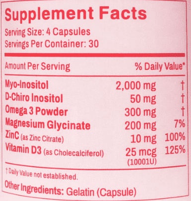 Mr Ros Happy Hormones PCOS Multivitamin Capsules, 60 Count