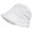 Whtie, variant on CoCopeaunts White Bucket Hat Sunshade Sunscreen Warm Women Basin Hat Plain Color Four Seasons All-Match Costume Accessory