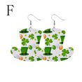 thumbnail image 1 of Pendientes para mujer, regalos para mujer, pendientes de San Patricio, pendientes verdes en forma de gota, joyería, regalo festivo para mujer, pendientes de moda., 1 of 2