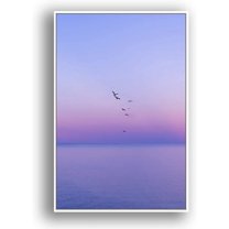 IDEA4WALL Framed Canvas Wall Art for Living Room, Bedroom Coast and Sea Canvas Prints for Modern Home Decoration Ready to Hang