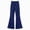 Dark Blue, variant on Sequins Flared Pants for Women, Party Disco High Rise Elastic Waist Fall Sparkly Retro Bell Bottom, Size S-3XL