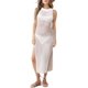 thumbnail image 1 of Xishao Mujer Vestido de Encaje Traje de Baño Croché Cubrir Bikini Camisola y Pareos F-White F-White Xishao ropa, 1 of 2