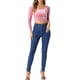 thumbnail image 2 of INSPIRAR CHIC Blusas Cortas de Terciopelo de Manga Larga Off Shoulder S Rosa, 2 of 6
