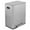 Silver, variant on Innovaze 16 Gal/60L Dual Stainless Steel Trash Can with Two Bin for Kitchen, Silver