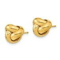thumbnail image 2 of Primal Gold 14 Karat Yellow Gold Love Knot Post Earrings, 2 of 4