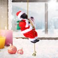 thumbnail image 4 of Bonita cadena de cuentas para escalar, muñecos musicales de Papá Noel, divertidos accesorios eléctricos para fiestas, decoración del hogar Tmvgtek libre de BPA, 4 of 9