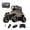 Yellow, variant on KF32 1:64 Scale Die-Cast Alloy FPV RC Car with Camera, 2.4GHz 4WD Remote & APP Dual Control Real-Time Video RC Crawler with LED Lights for Hobbyists