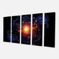 thumbnail image 2 of Abstract Fractal Gears and Lights - Flowers Canvas Wall Artwork, 2 of 3