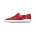 thumbnail image 3 of Womens MICHAEL Michael Kors MK Signature Keaton Slip On Sneakers, Bright Red, 3 of 5