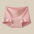 thumbnail image 4 of Jamicy Women's Underwear Valentine's Day Gift Solid Color Boy Shorts Panties Ladies Cotton Underwear High Waisted Underpants, 4 of 5