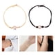 thumbnail image 2 of 1 par de pulseras ajustables para parejas con sensor de vibración, pulseras a juego para él y para ella, joyería de conexión para relaciones a distancia., 2 of 5