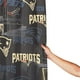 thumbnail image 4 of Cortina de ducha impermeable de secado rápido para baño Patriots, cortina de ducha con ganchos, decoración de fútbol americano, juego de cortinas de ducha para baño, plancha de 60 x 72 pulgadas, 4 of 8