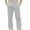 Gray, variant on Mens Cargo Pants Solid Color Casual Multiple Zipper Button Pockets Outdoor Straight Type Fitness Trousers Green