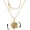 colorful, variant on Necklace for Women Gold Flower Fidget Necklace Rotatable Crystal Silver Blossom Pendant Necklaces Adjustable Spinning Fidget Necklaces Redbud Flower Choker Funny Gift Jewelry