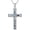 Cross Celtic, variant on Religious Cross Pendant Necklace 925 Sterling Silver Origami Cross Pendant Cross Jewelry Gifts for Women