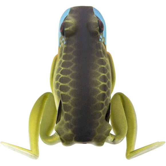 Lunkerhunt Popping Frog Fishing Lure, Blue Gill, 1/4 oz (QPOP04)