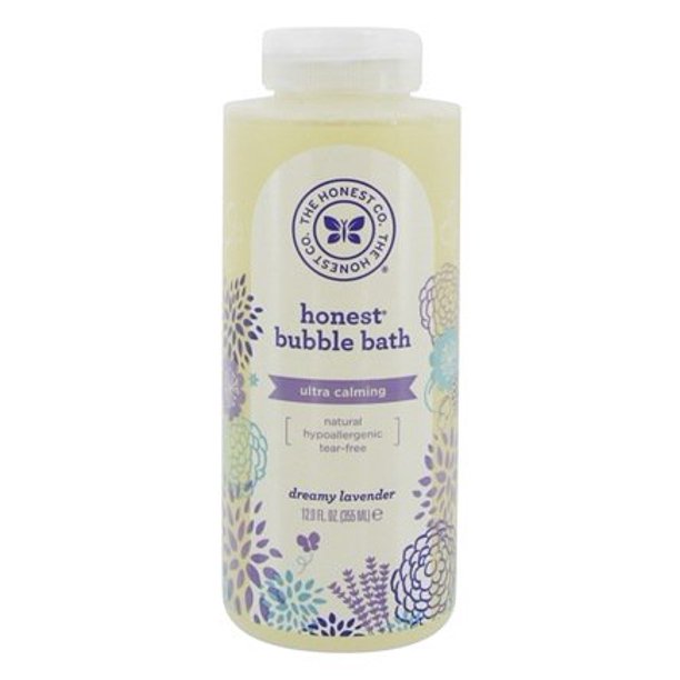 Honest Bubble Bath Ultra Calming Dreamy Lavender 12 fl. oz. by The