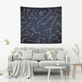 thumbnail image 5 of GZHJMY Constellation Star Blue Tapestry Aesthetic Tapestries for Bedroom Multi Color 80" x 60" Inches Gift Decor, 5 of 6