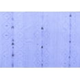 thumbnail image 1 of Ahgly Company Indoor Rectangle Solid Blue Modern Area Rugs, 4' x 6', 1 of 4
