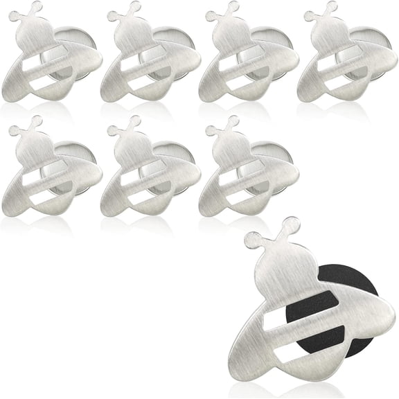 8Pcs Magnetic Weights for Outdoor Indoor Table Cloth, Heavy Anti Wind Tablecloth Weights, Powerful Magnet Shower Curtain Weights, Stainless Steel Tablecloth Fastener for Thick