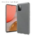 thumbnail image 6 of Case for Samsung Galaxy A42 5G Premium Hybrid Soft Silicone Gummy TPU Gel Candy Skin Flexible Slim Thin Protector Phone Cover for Galaxy A42 by Xpm - Clear, 6 of 7
